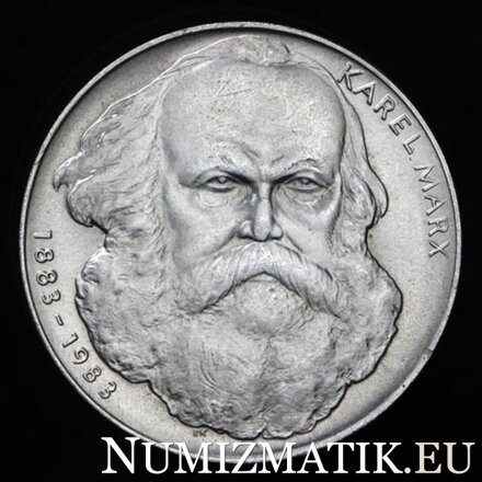 100 Kčs/1983 - Karel Marx - 100. výročie úmrtia