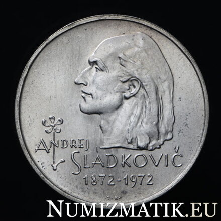 20 Kčs/1972 - Andrej Sládkovič - 100th  anniversary of the death - variant