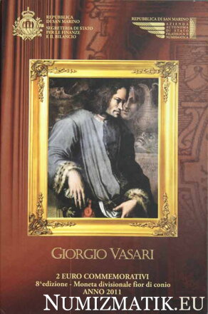 SAN MARINO - 2 EURO/2011 - Giorgio Vasari