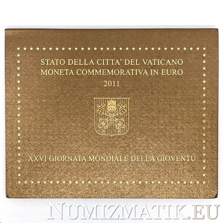 Vatikán - 2 EURO/2011 - Dvadsiate šieste dni mládeže