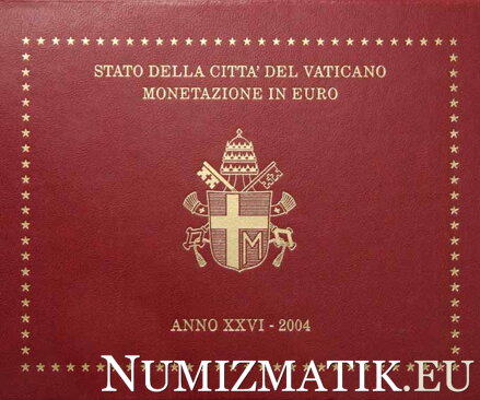 Vatikán - Sada euromincí 2004 BK - Ján Pavol II.