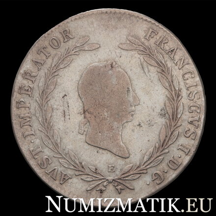 František I.  - 20 grajciar 1827 E
