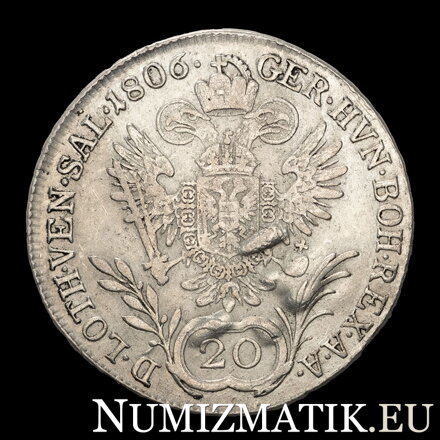 František I.  - 20 grajciar 1806 A