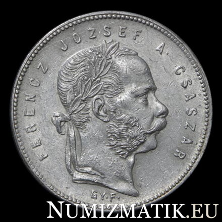 František Jozef I. - 1 Forint 1868 GY.F.