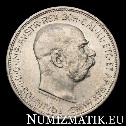 František Jozef I. - 2 Koruna 1913 bz