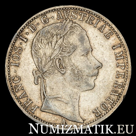 František Jozef I. - 1 Florin 1861 A