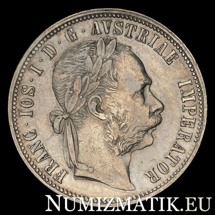 František Jozef I. - 1 Florin 1878 bz