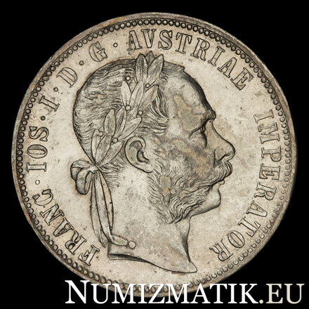 František Jozef I. - 1 Florin 1879 bz