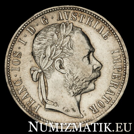 František Jozef I. - 1 Florin 1880 bz