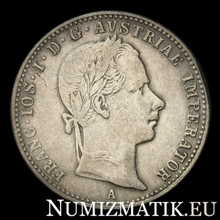 František Jozef I. - 1/4 Florin 1858 A