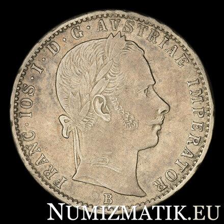 František Jozef I. - 1/4 Florin 1860 B