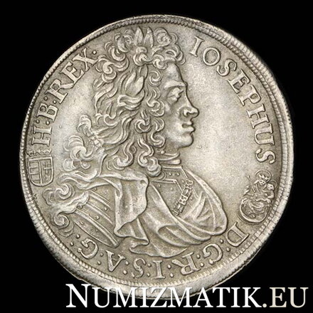 JOZEF I. - 1/2 thaler 1711 KB