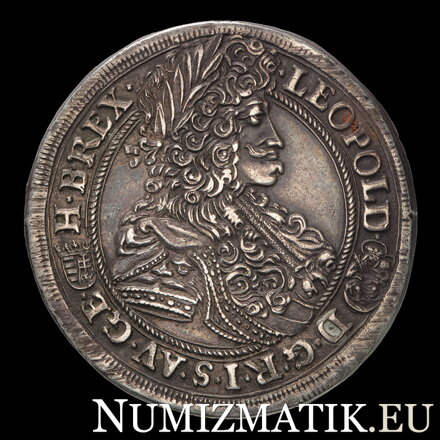 LEOPOLD I. - 1/2 thaler 1696 KB