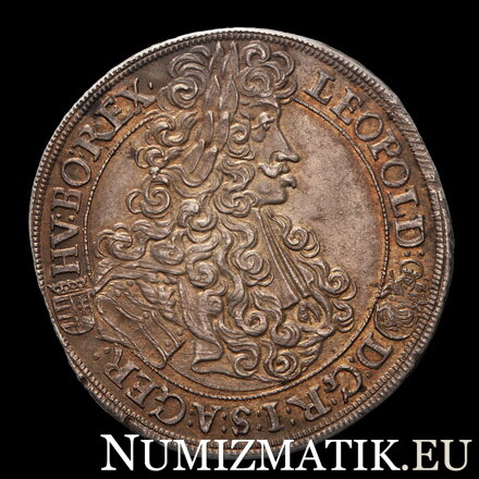 LEOPOLD I. - 1/2 thaler 1703 KB 