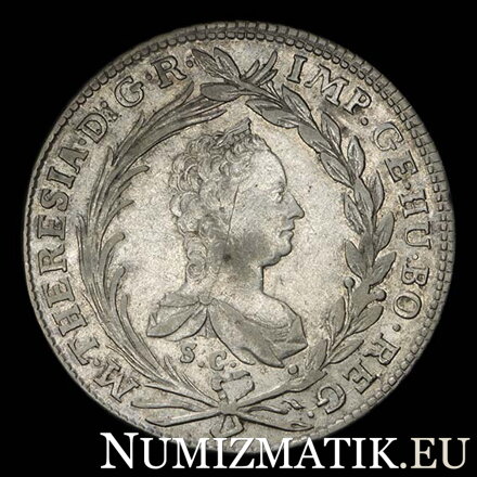 MARIA THERESIA - 20 kreuzer  1765 S.C./G