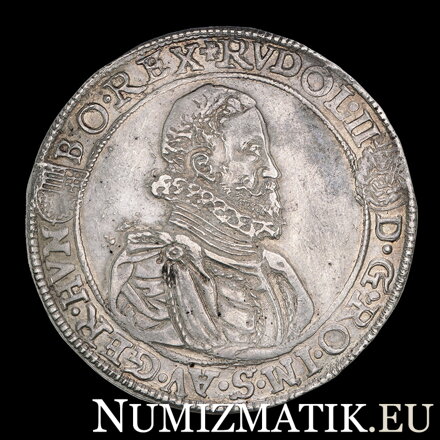 RUDOLF II. - thaler 1602 KB