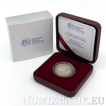 2 EURO/2022 - Erasmus - 35. výročie programu - proof like