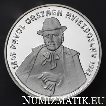 200 Sk/1999 - P.O.Hviezdoslav - 150th anniversary of the birth