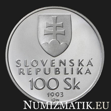 100 Sk/1993 - Vznik Slovenskej republiky 