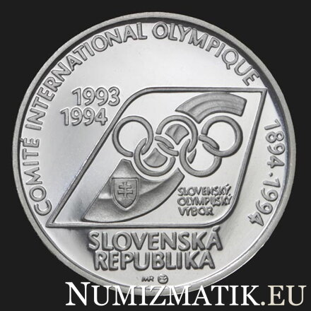 200 Sk/1994 - MOV a prvá účasť SR na OH - 100. výročie založenia 