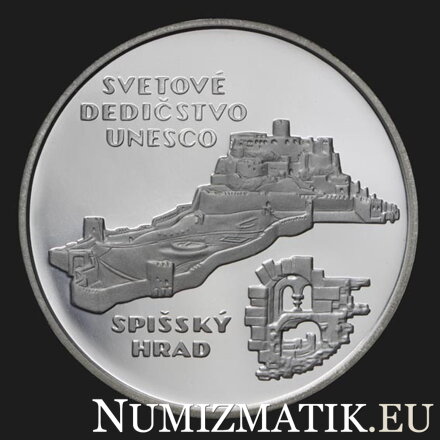 200 Sk/1998 - Spiš Castle - UNESCO World Heritage