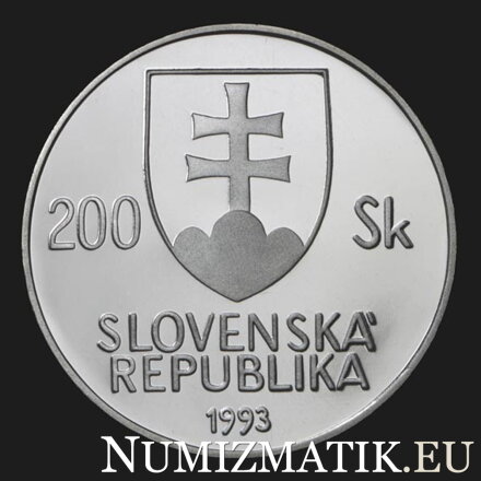 200 Sk/1993 - Ján Kollár - 200. výročie narodenia