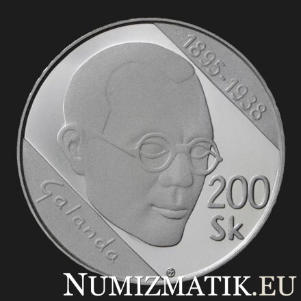 200 Sk/1995 - Mikuláš Galanda - 100. výročie narodenia