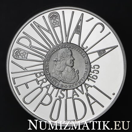 200 Sk/2005 - Leopold I. - 350. výročie korunovácie v Bratislave