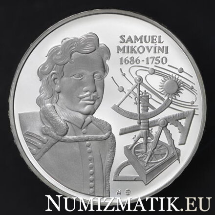 500 Sk/2000 - Samuel Mikovíni - 250. výročie úmrtia