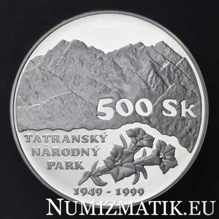 500 Sk/1999 - Nature and countryside conservation - 50th anniversary of the Tatra National Park