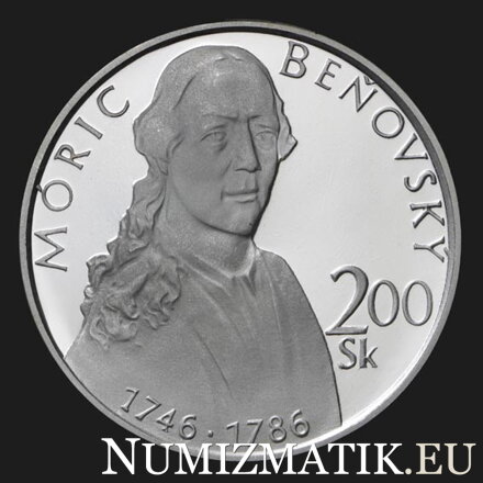 200 Sk/1996 - Móric Beňovský  - 250th anniversary of the birth