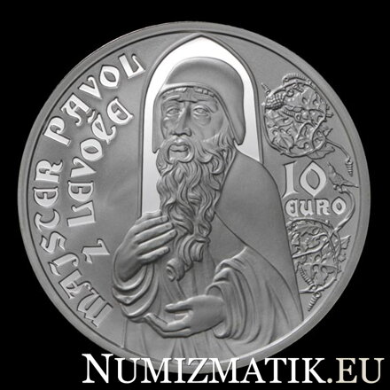 10 EURO/2012 - Majster Pavol z Levoče