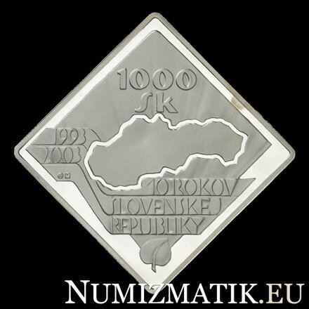 1000 Sk/2003 - Slovenská republika - 10. výročie vzniku