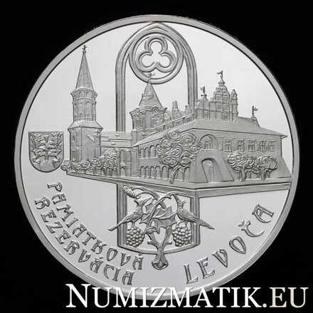 20 EURO/2017 - Levoča, pamiatková rezervácia a 500. výročie dokončenia hlavného oltára v Kostole sv. Jakuba - BK