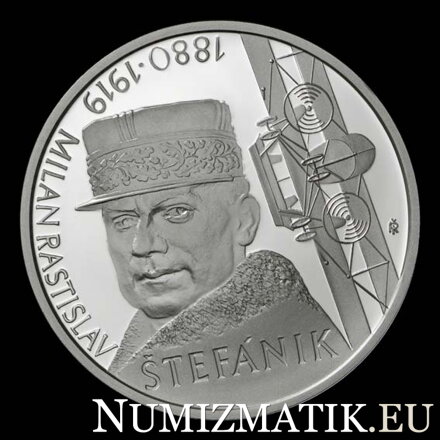 10 EURO/2019 - Milan Rastislav Štefánik - 100th anniversary of the death