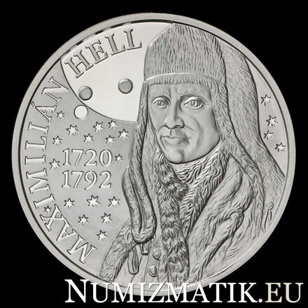 10 EURO/2020 - Maximilián Hell - 300. výročie narodenia