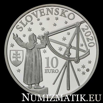 10 EURO/2020 - Maximilián Hell - 300th anniversary of the birth