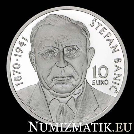 10 EURO/2020 - Štefan Banič - 150. výročie narodenia