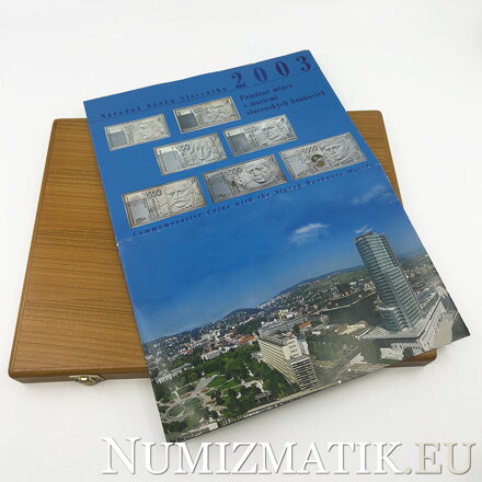 Súbor pamätných mincí s motívom slovenských bankoviek - vydané pri príležitosti 10. výročia Slovenskej republiky Súbor pamätných mincí s motívom slovenských bankoviek - vydané pri príležitosti 10. výročia Slovenskej republiky