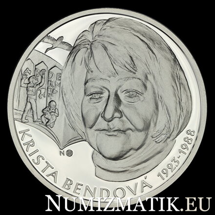 10 EURO/2023 - Krista Bendová - 100. výročie narodenia