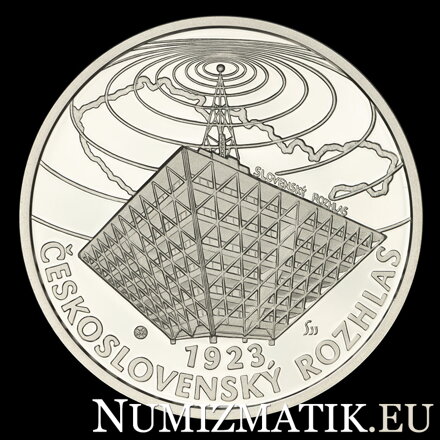 10 EURO/2023 - 100th anniversary of the start of regular broadcasting by Czechoslovak Radio