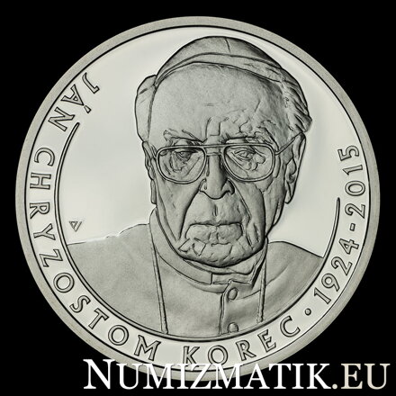 10 EURO/2024 - Ján Chryzostom Korec - 100. výročie narodenia - BK