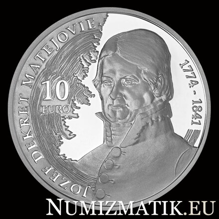 10 EURO/2024 - Jozef Dekret Matejovie - 250. výročie narodenia