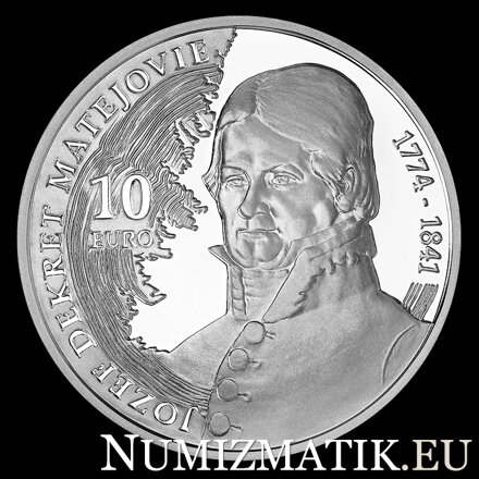 10 EURO/2024 - Jozef Dekret Matejovie - 250. výročie narodenia