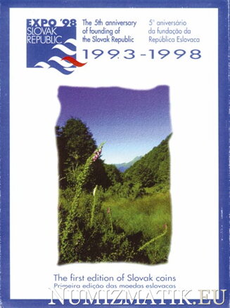 Sada mincí Slovenskej republiky 1993 EXPO
