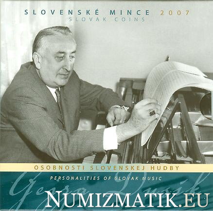 Sada mincí Slovenskej republiky 2007 - Gejza Dusík - Osobnosti slovenskej hudby