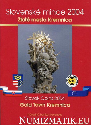 Sada mincí Slovenskej republiky 2004 - Zlaté mesto Kremnica