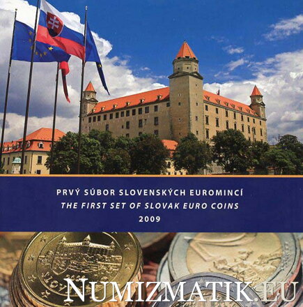 Sada mincí Slovenskej republiky 2009 - Prvý súbor slovenských euromincí BK