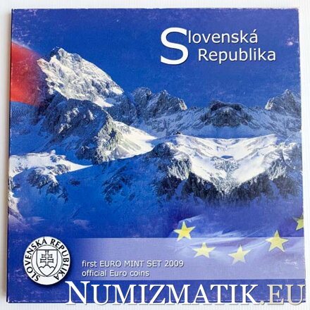  Sada mincí Slovenskej republiky 2009 - Slovenské euromince 