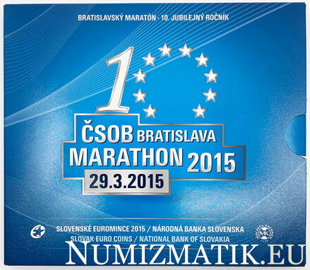Sada mincí slovenskej republiky 2015 - ČSOB Bratislava MARATHON
